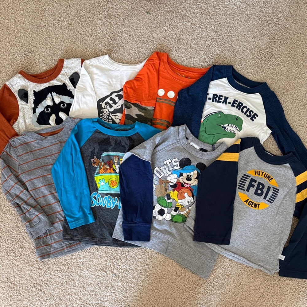 3T Long Sleeve Shirts